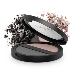 Pressed Mineral Eye Shadow Duo - Black Sand