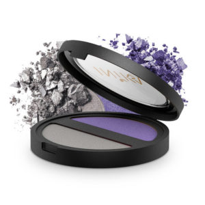 Pressed Mineral Eye Shadow Duo - Purple Platinum